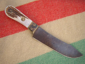 Hudson Bay Knife with Antler Handle